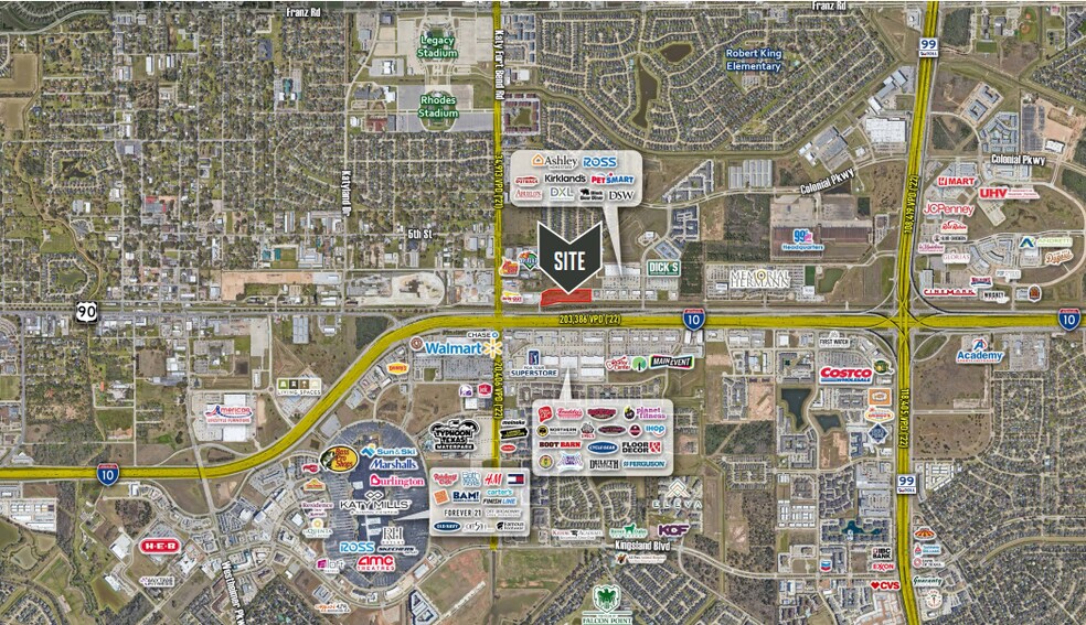 More Photos Of NEQ I-10 & KATY FORT BEND RD, Katy Unknown For Lease