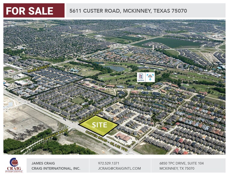 5611 Custer, McKinney, TX 75070 Land For Sale