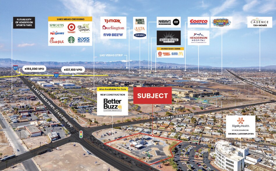 More Photos Of NEC N Water St and E Lake Mead Pky, Henderson Fast Food For Sale