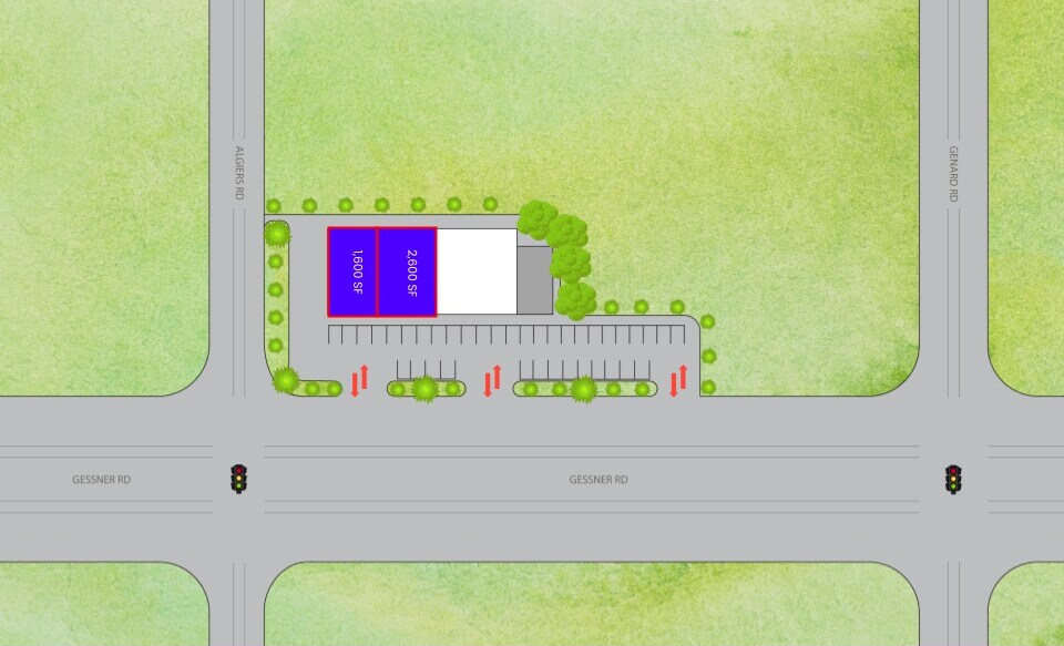 More Photos Of 5418 Gessner Rd, Houston Freestanding For Lease