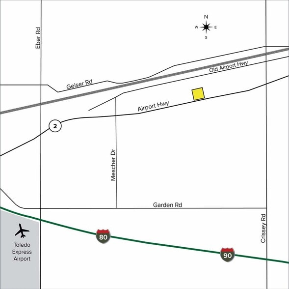 More Photos Of 9540 Airport Hwy, Monclova Warehouse For Sale