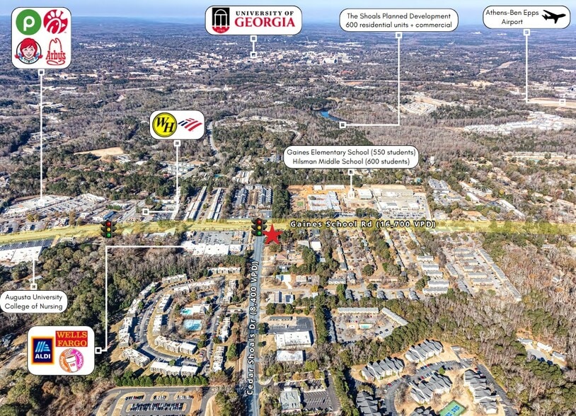 More Photos Of 997 Gaines School Rd, Athens Freestanding For Sale