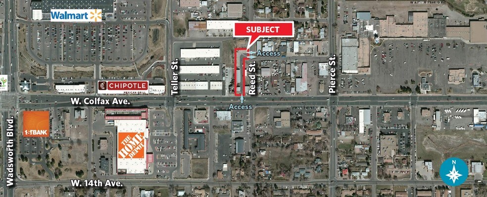 Primary Photo Of 7007 W Colfax Ave, Denver Freestanding For Sale