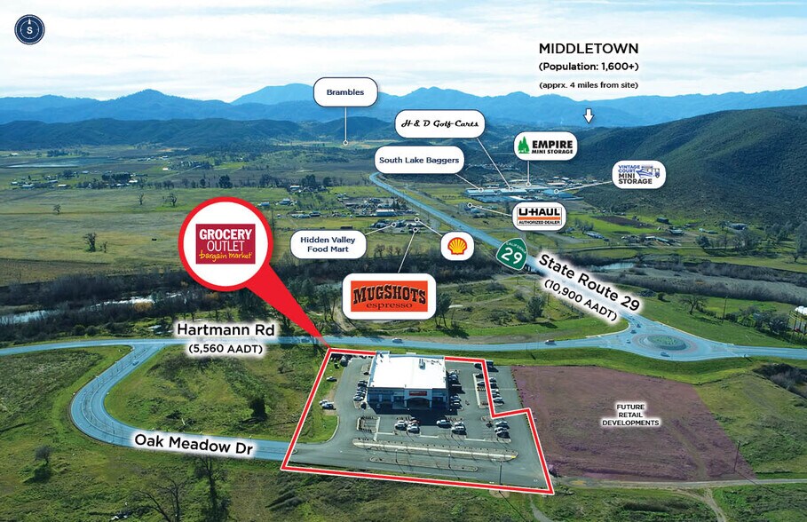 More Photos Of 18426 S State Highway 29, Middletown Freestanding For Sale