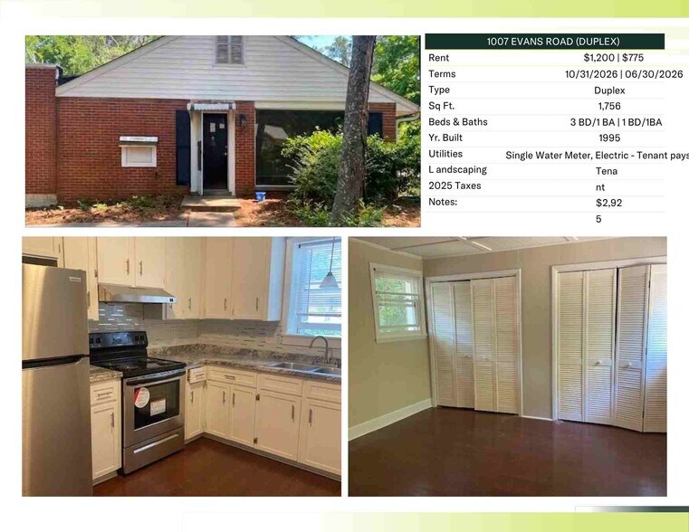 More Photos Of , Evans Multifamily For Sale
