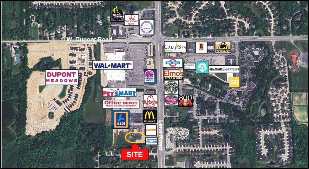 Primary Photo Of 9800 Lima Rd, Fort Wayne Land For Sale