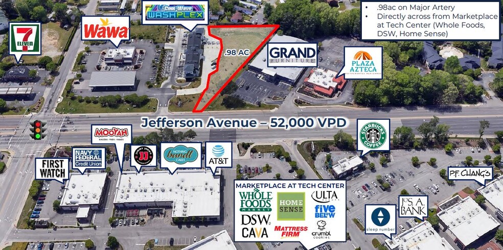 Primary Photo Of 12095 Jefferson, Newport News Land For Sale