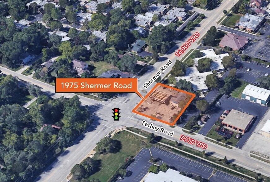 Primary Photo Of 1975 Shermer Rd, Northbrook Service Station For Sale