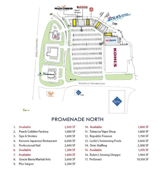 More Photos Of 5866-5933 Trussville Crossings Pky, Birmingham Unknown For Sale