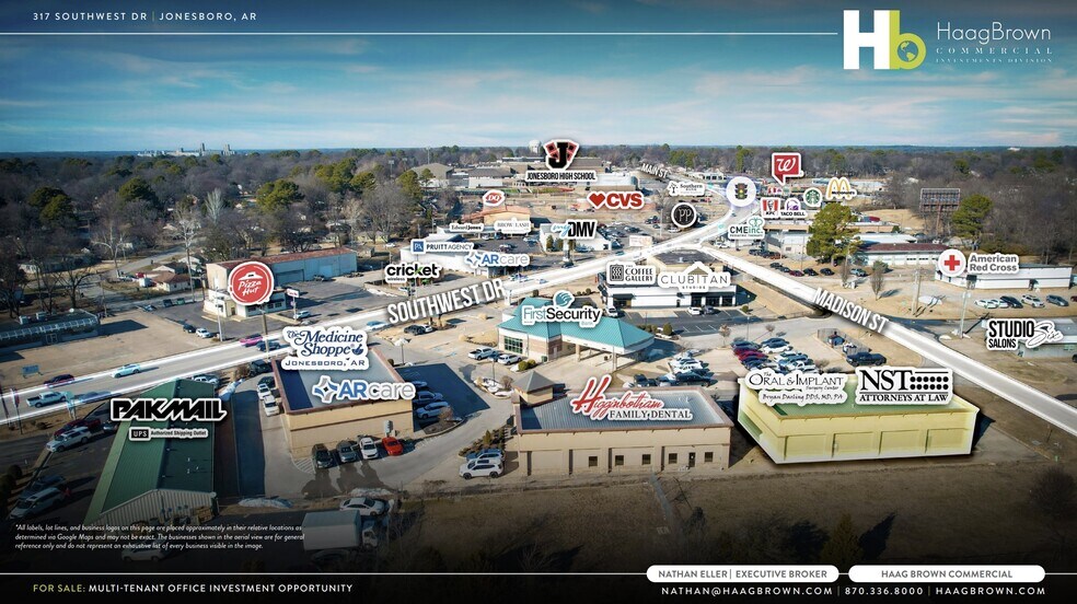 More Photos Of 317 Southwest Dr, Jonesboro Medical For Sale