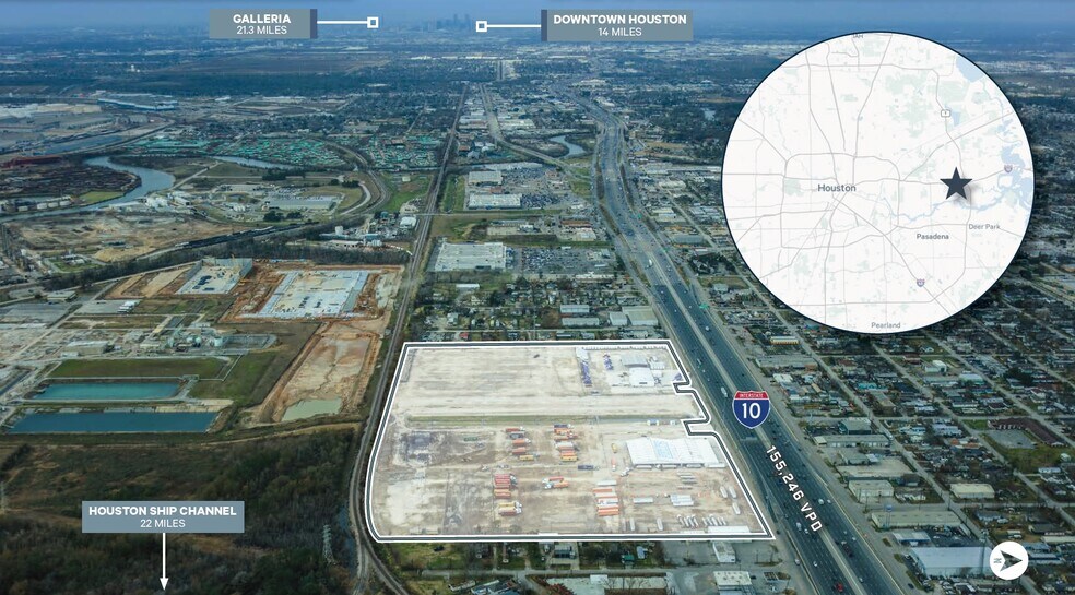 More Photos Of 14214 East Fwy, Houston Land For Lease