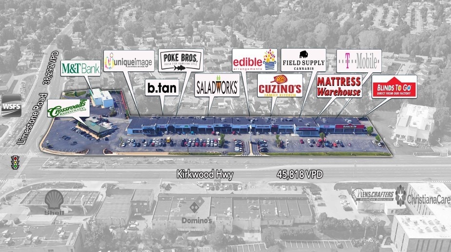 More Photos Of 4511-4577 Kirkwood Hwy, Wilmington Unknown For Lease