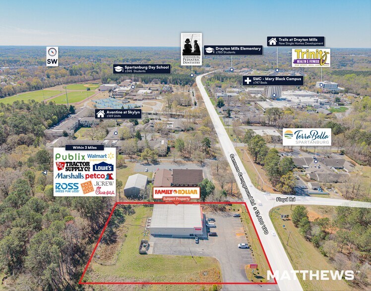 More Photos Of 1831 Cannons Campground Rd, Spartanburg Freestanding For Sale