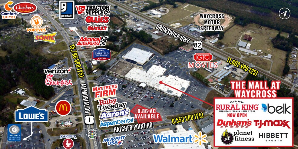 More Photos Of 2215 Memorial Dr, Waycross General Retail For Lease