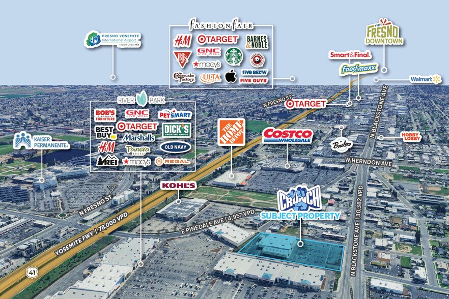 More Photos Of 7370-7374 N Blackstone Ave, Fresno Freestanding For Sale