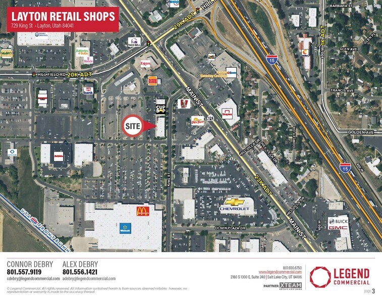 More Photos Of 729 King St, Layton Storefront For Lease