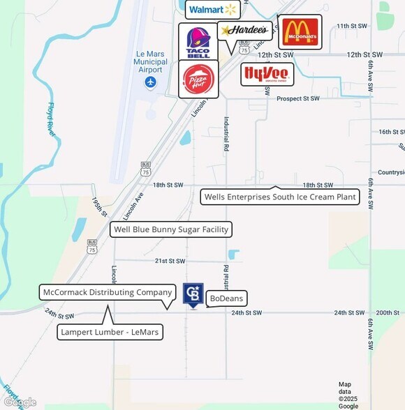 More Photos Of 1521 24th St SW, Le Mars Industrial For Lease