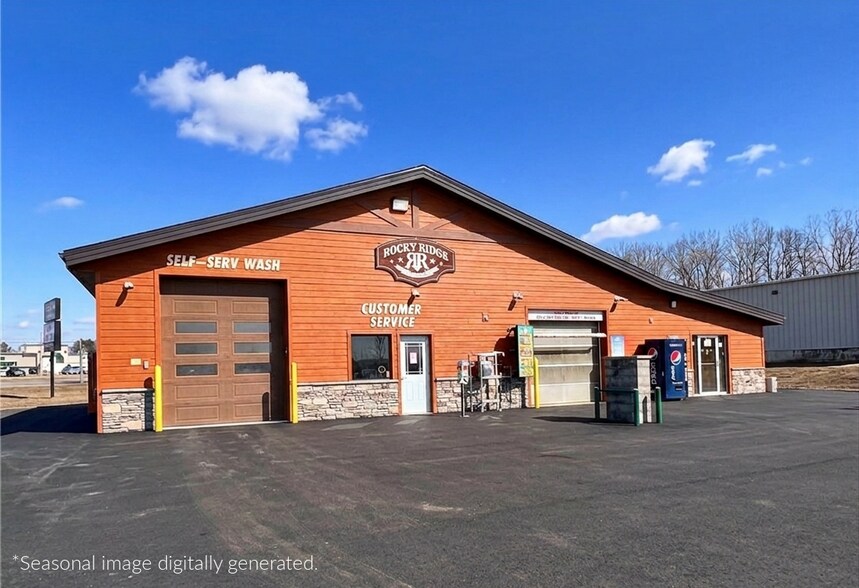 Primary Photo Of 701 S River St, Spooner Carwash For Sale
