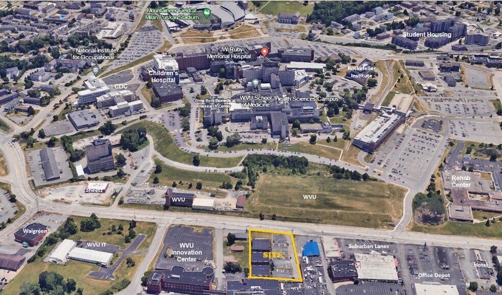 Primary Photo Of 775-777-779 Chestnut Ridge (Route 705) Rd, Morgantown Land For Sale