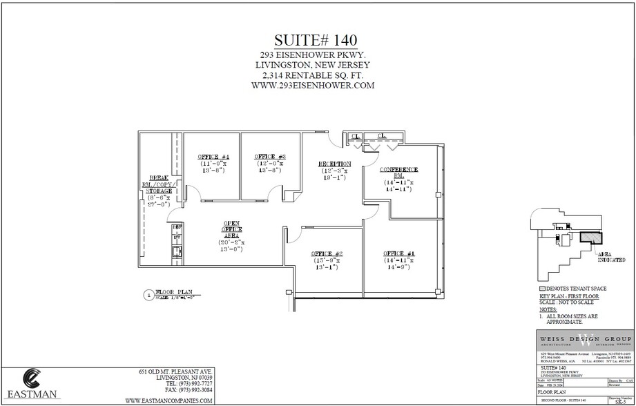 More Photos Of 293 Eisenhower Pky, Livingston Office For Lease