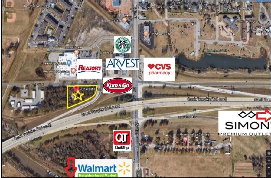 Primary Photo Of 902 W 101 St, Jenks Land For Sale