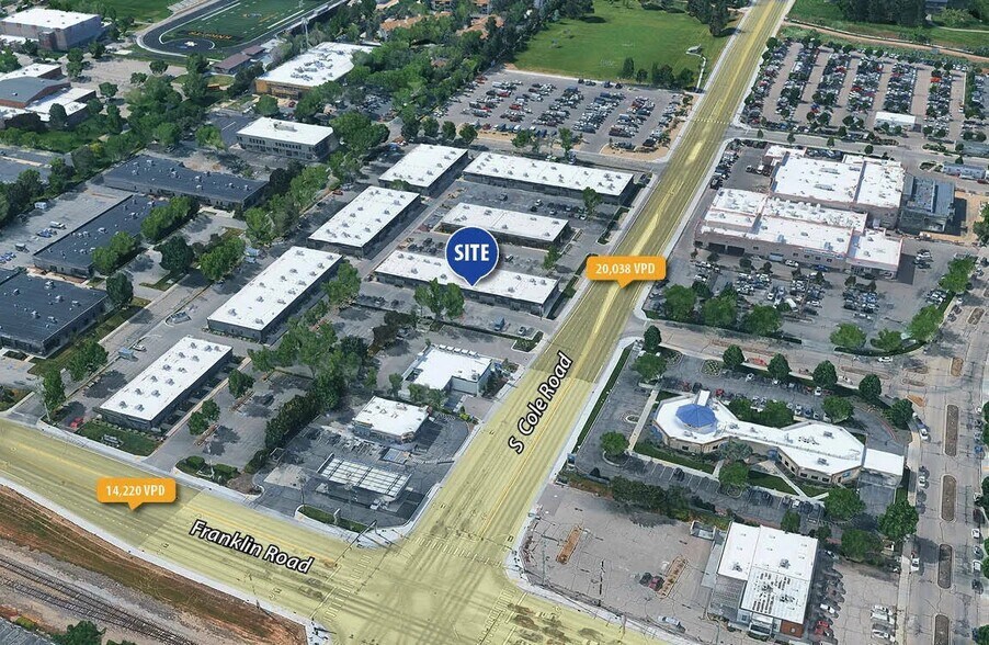 More Photos Of 120-158 S Cole Rd, Boise Flex For Lease