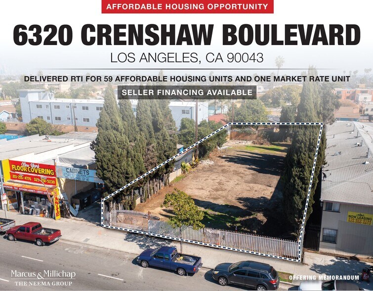 Primary Photo Of 6320 Crenshaw Blvd, Los Angeles Land For Sale