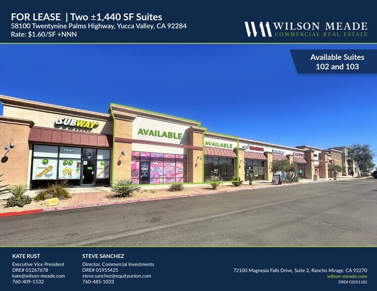 Primary Photo Of 58080 Twentynine Palms Hwy, Yucca Valley General Retail For Lease