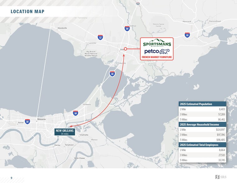 More Photos Of 280-300 Kensington Blvd, Slidell Freestanding For Sale