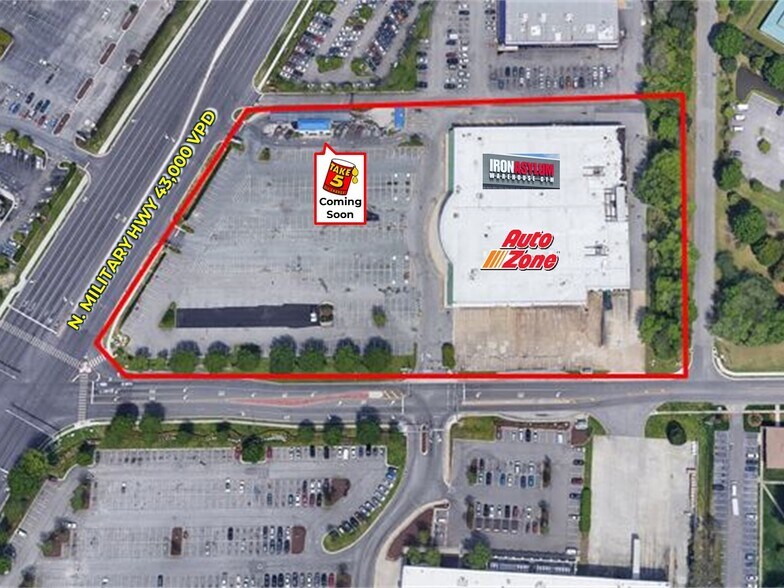 Primary Photo Of 1200 N Military Hwy, Norfolk Auto Repair For Sale