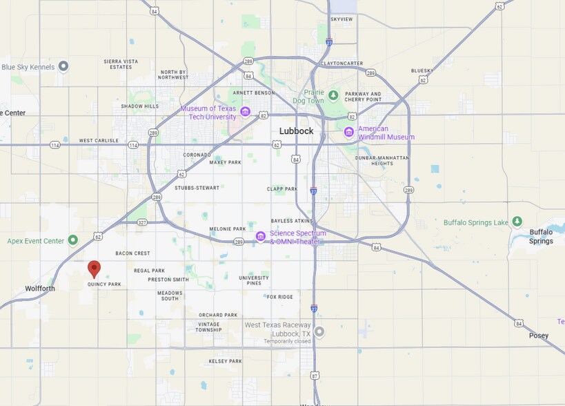 Primary Photo Of 9206 Upland Ave, Lubbock Land For Sale