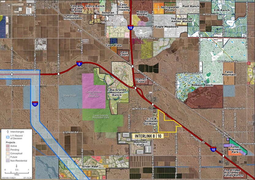 More Photos Of I-10 & Sunland Gin rd, Eloy Land For Sale
