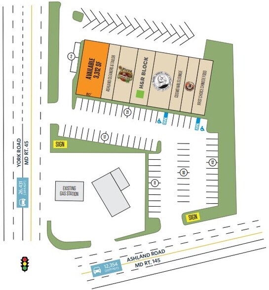 More Photos Of 11203-11221 York Rd, Cockeysville Unknown For Lease