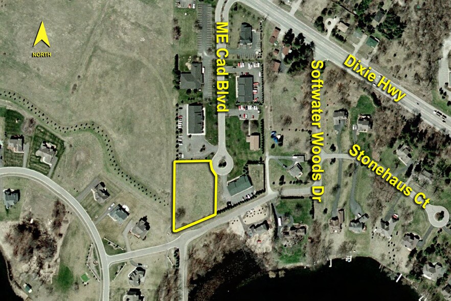 More Photos Of 7407 M E Cad Blvd, Village of Clarkston Land For Sale