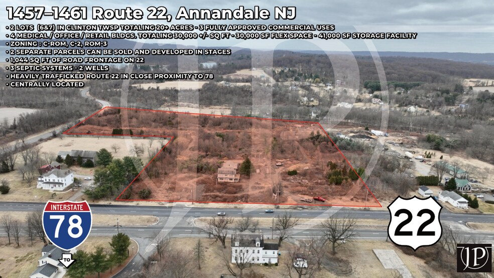 More Photos Of 1457-1461 Route 22, Annandale Land For Sale