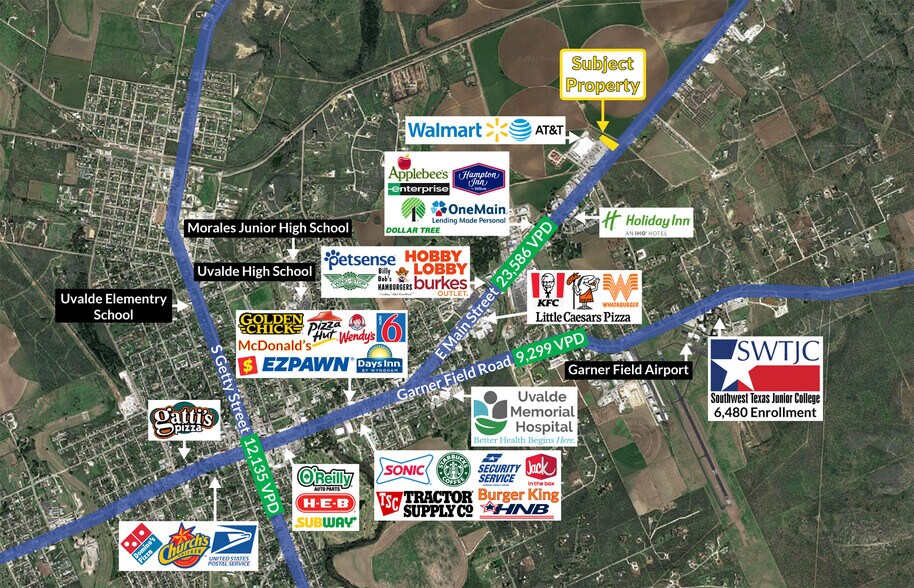 More Photos Of 3250 E Main St, Uvalde General Retail For Sale