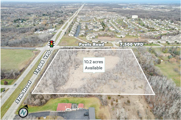 Primary Photo Of SEC 27th St @ W Puetz Rd, Oak Creek Land For Sale