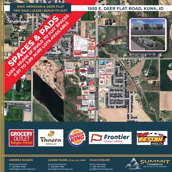 More Photos Of 1522 E Deer Flat Rd, Kuna Restaurant For Lease