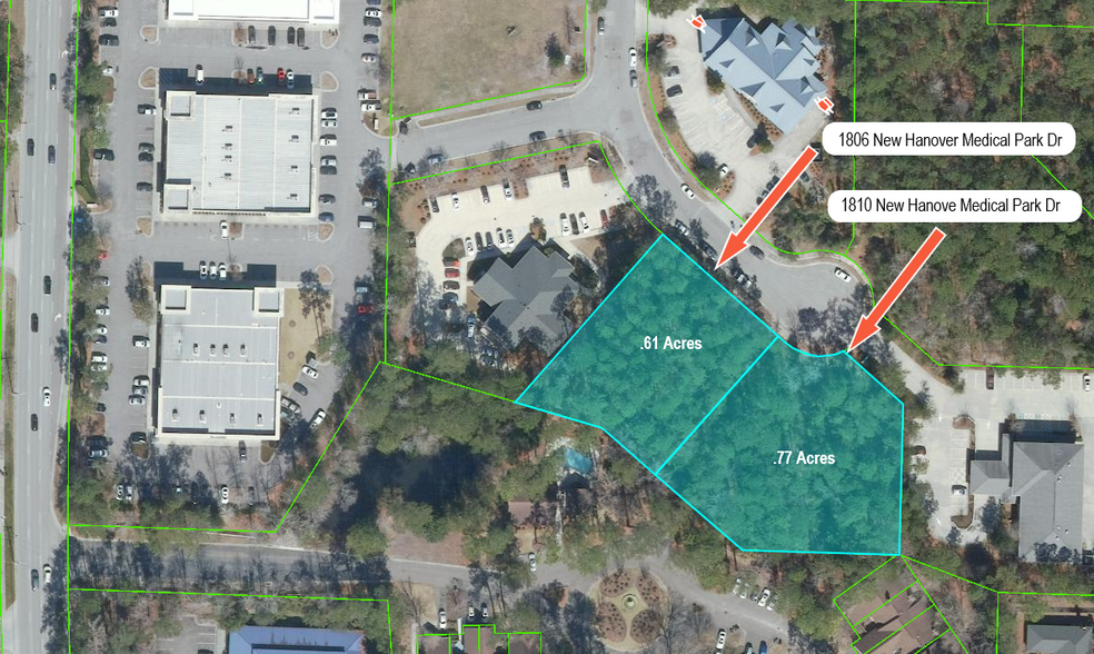 Primary Photo Of 1810 New Hanover Medical Park Dr, Wilmington Land For Sale