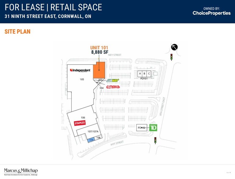 More Photos Of 31 9th St E, Cornwall Storefront For Lease