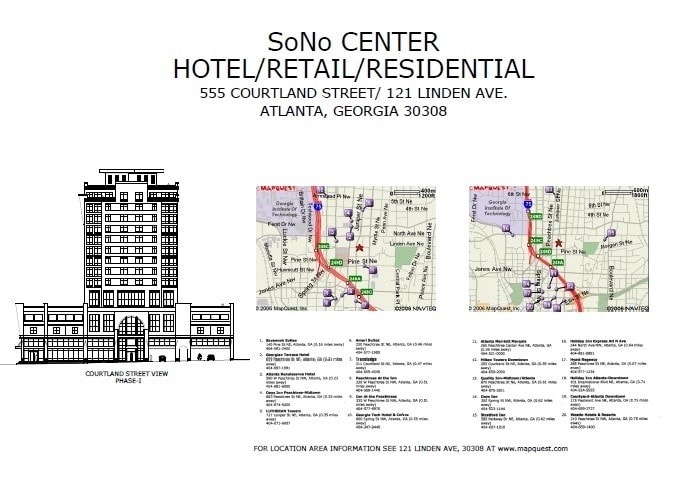 Primary Photo Of 555 Courtland St, Atlanta Land For Sale