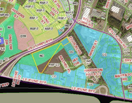 Primary Photo Of 311 Ellis Blvd, Jacksonville Land For Sale