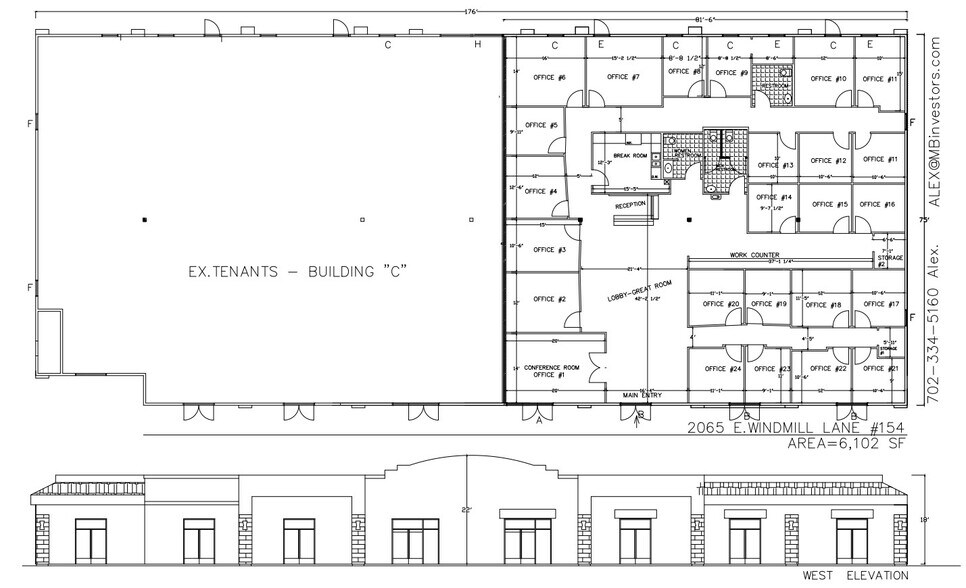 More Photos Of 2065 E Windmill Ln, Las Vegas Office Residential For Lease