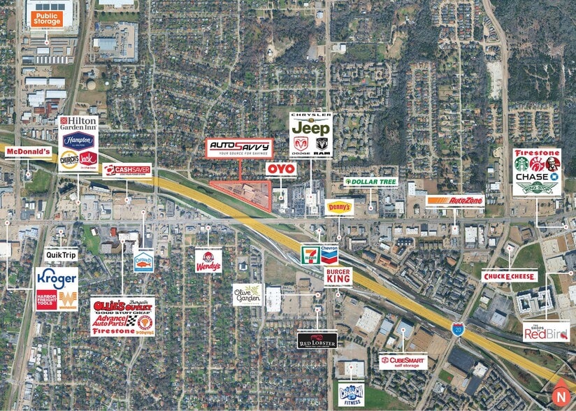 More Photos Of 611 E Interstate 20, Duncanville Auto Dealership For Sale