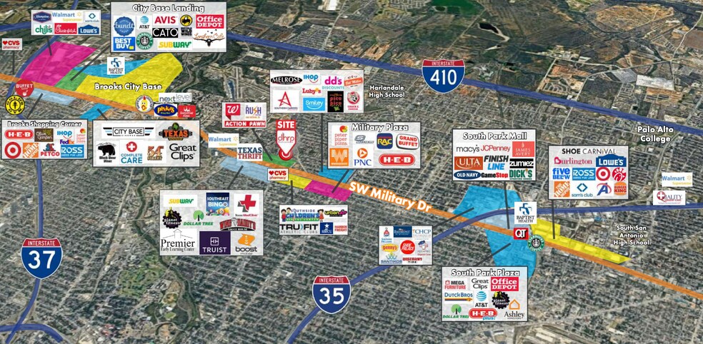 More Photos Of 6723 S Flores St, San Antonio Freestanding For Sale