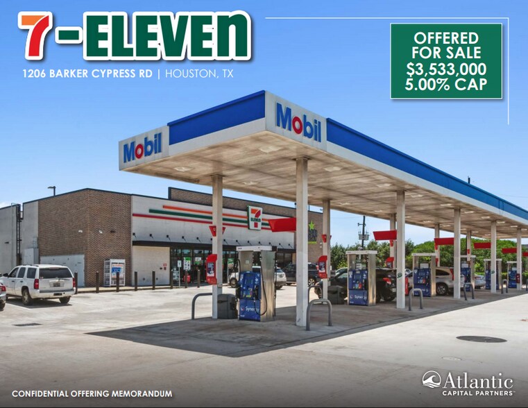 Primary Photo Of 1206 Barker Cypress Rd, Houston Service Station For Sale