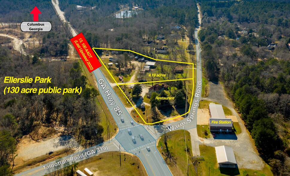 More Photos Of 3565 Ga Highway 85, Ellerslie General Retail For Sale