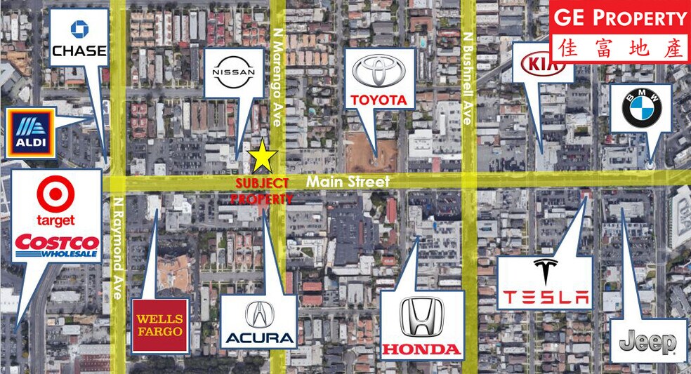 More Photos Of 1701 W Main St, Alhambra Storefront Retail Office For Lease