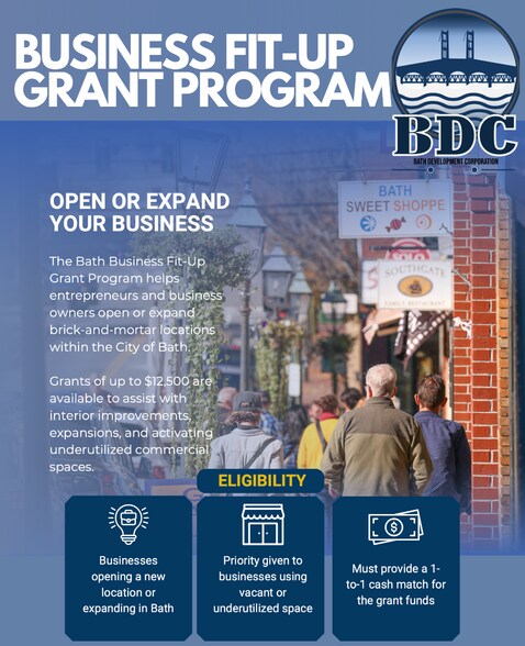 More Photos Of 114 Front St, Bath Storefront For Lease