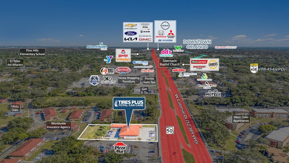 More Photos Of 6603 W Colonial Dr, Orlando Auto Repair For Sale